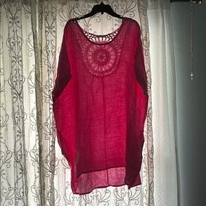 XL Pink cruise wear with POCKETS